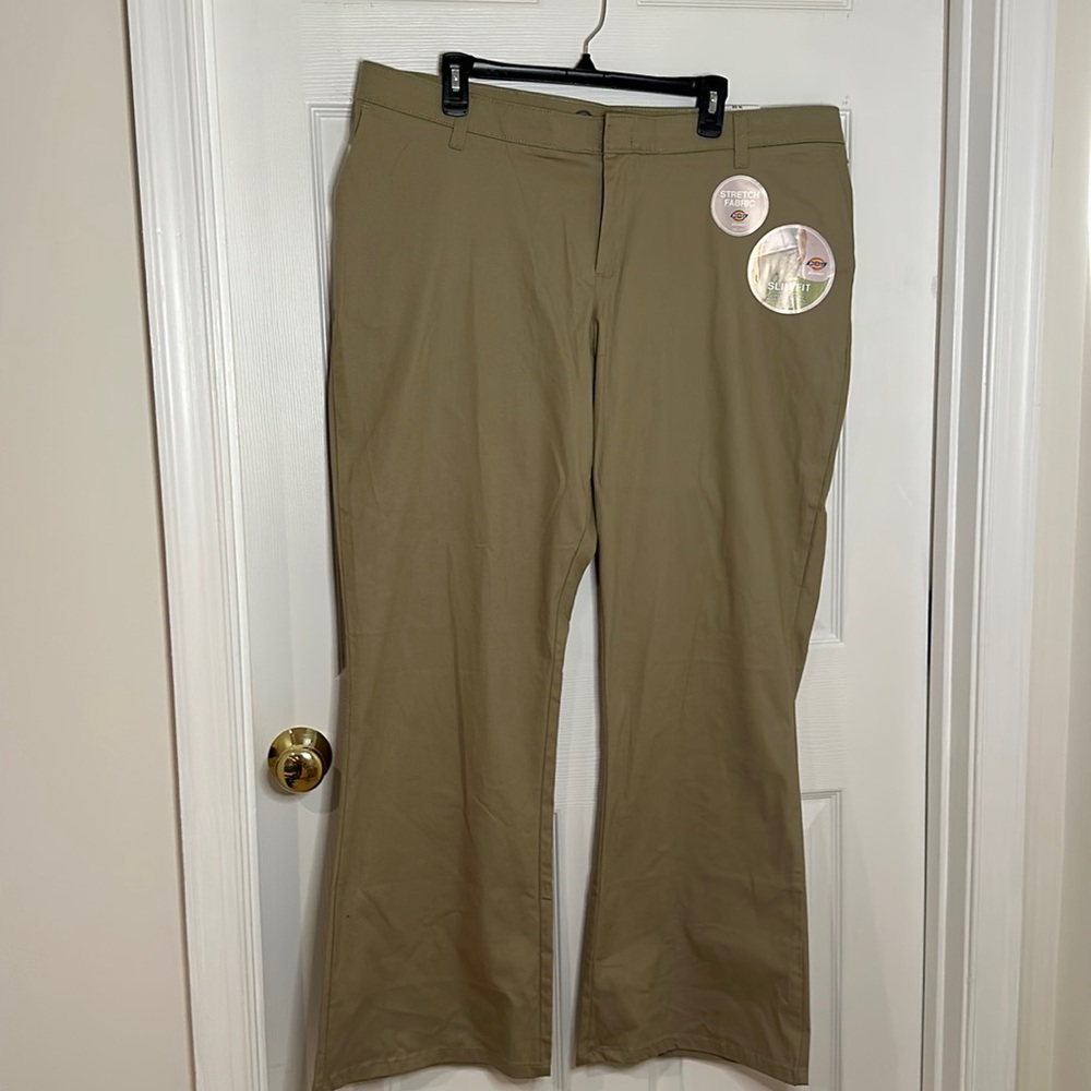 Dickies Women's Khaki Work Pants